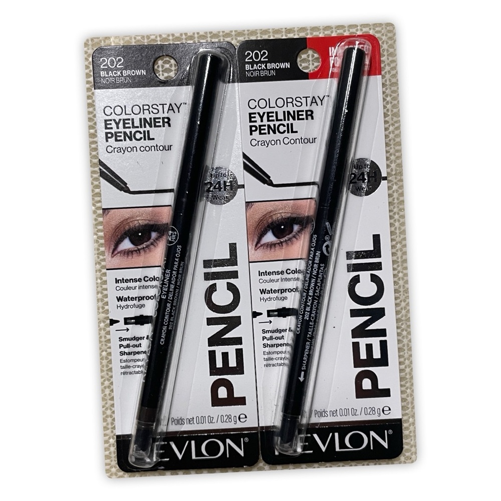 Revlon ColorStay Eyeliner Pencil — Black Brown